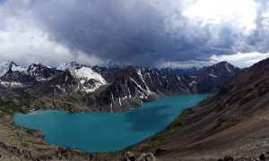 Ala-Kul Lake at 3560 m